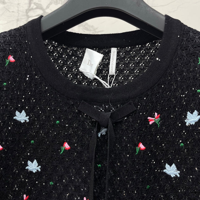 DIOR 26S SHORT-SLEEVE KNIT T-SHIRT 1314