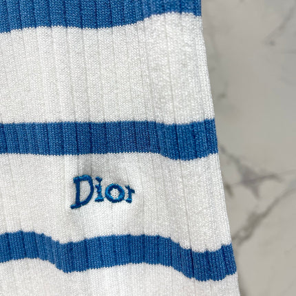DIOR 26S SHORT-SLEEVE KNIT SWEATER 1328