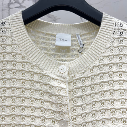 DIOR 26S KNIT CARDIGAN JACKET 1380