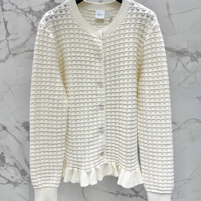 DIOR 26S KNIT CARDIGAN JACKET 1380
