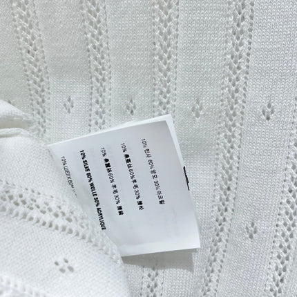 MIUMIU 26S KNIT POLO SWEATER 1472