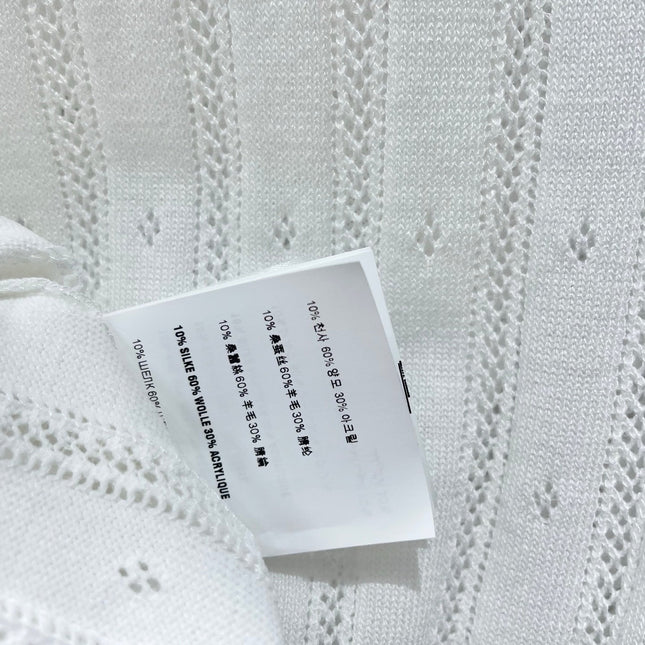 MIUMIU 26S KNIT POLO SWEATER 1472