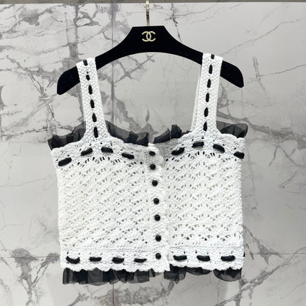 CHANEL 26S KNIT CAMISOLE TOP 1558