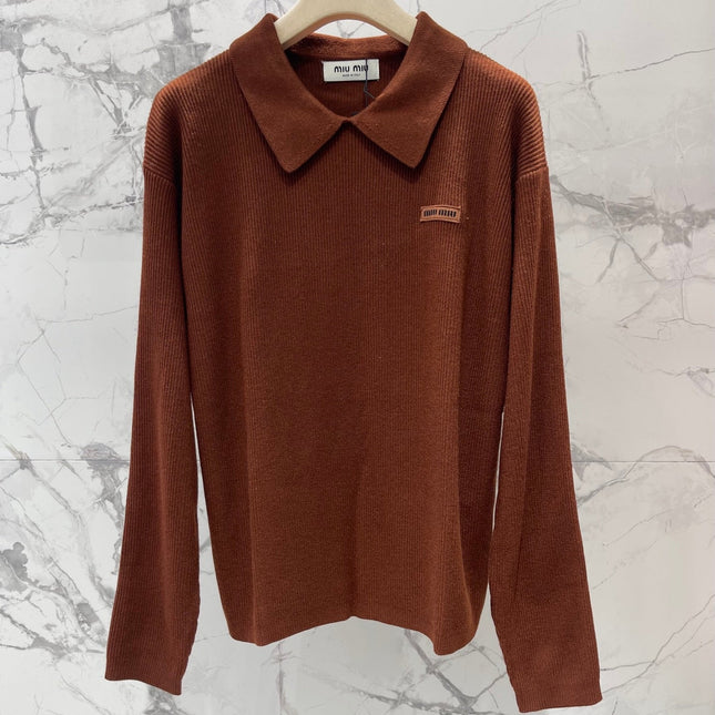 MIUMIU 26S KNIT POLO 1310