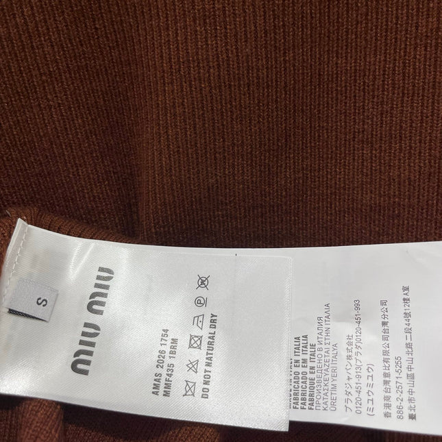 MIUMIU 26S KNIT POLO 1310