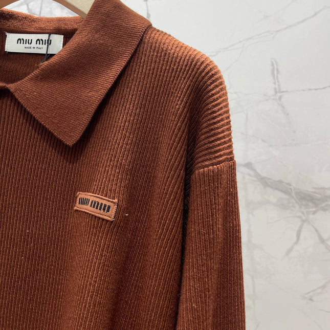 MIUMIU 26S KNIT POLO 1310
