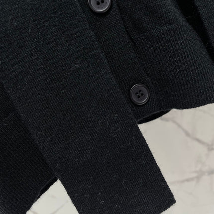 MIUMIU 26S V-NECK KNIT CARDIGAN 1300