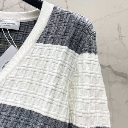 THOM 26S V-NECK KNIT CARDIGAN 403