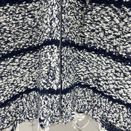 CELINE 26S FRAYED STRIPED KNIT HOODIE 639