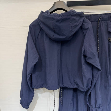 PRADA 26S JACKET AND STRAIGHT-LEG PANTS SET 1033