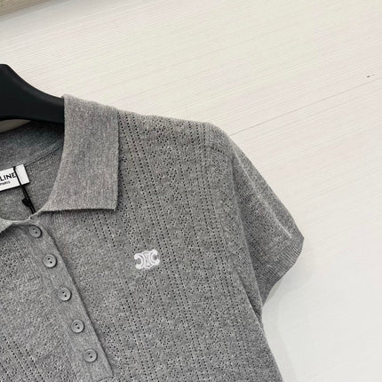 CELINE 26S KNIT POLO SHIRT 429