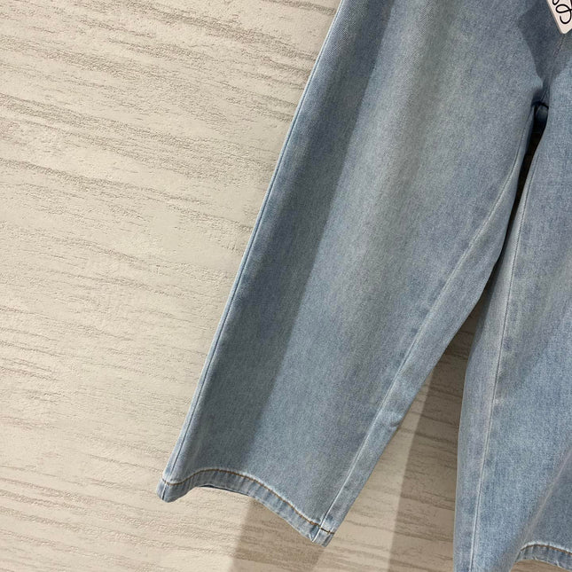 LOEWE 26S WIDE-LEG CROPPED JEANS 588