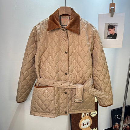 BURBERRY 25S QUILTED COTTON JACKET 090