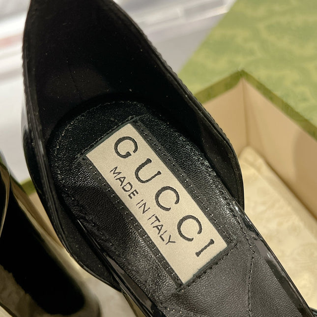 HIGH SANDAL SQUARE HEEL 12 CM IN BLACK CALFSKIN