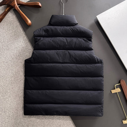 MONCLER CONTRIN DOWN VEST IN BLACK