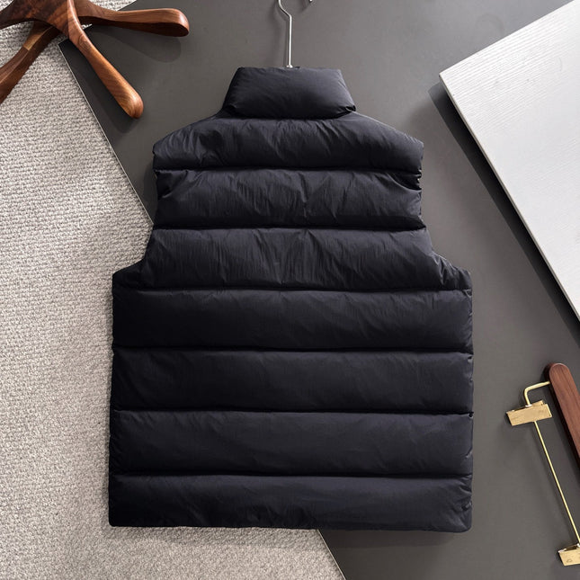 MONCLER CONTRIN DOWN VEST IN BLACK