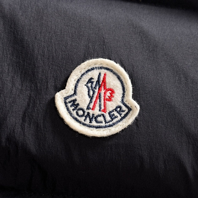 MONCLER CONTRIN DOWN VEST IN BLACK