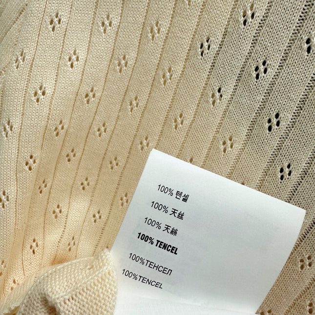 PRADA 26S SHORT-SLEEVE KNIT TOP 1017