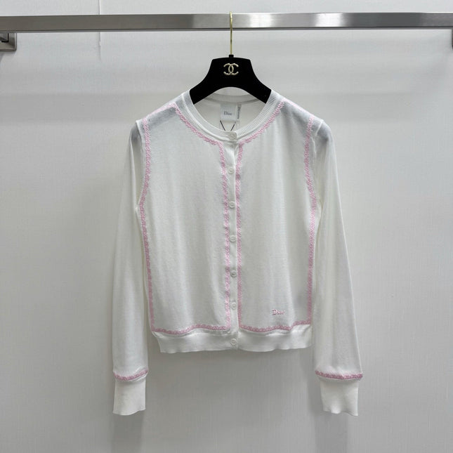DIOR 26S LONG-SLEEVE KNIT CARDIGAN 1410