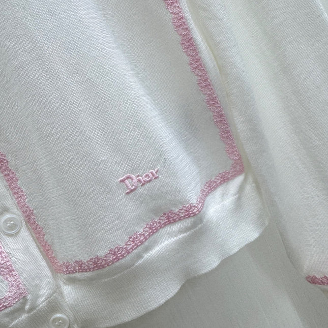 DIOR 26S LONG-SLEEVE KNIT CARDIGAN 1410