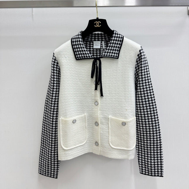 DIOR 26S LONG-SLEEVE KNIT CARDIGAN 1412