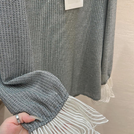 CHANEL 26S LONG-SLEEVE BLOUSE 872