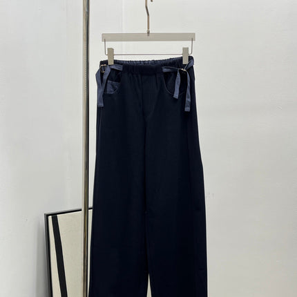 LOEWE STRAIGHT-LEG DRAWSTRING PANTS STYLE 304