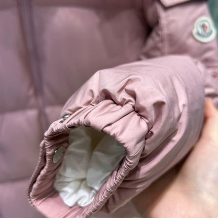 MONCLER 25S PUFFER JACKET IN PINK 012