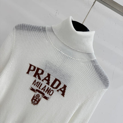 PRADA 25S SLIM-FIT KNITTED TURTLENECK SWEATER 297