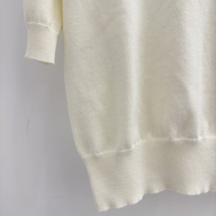 MIUMIU 26S KNIT POLO SWEATER 981