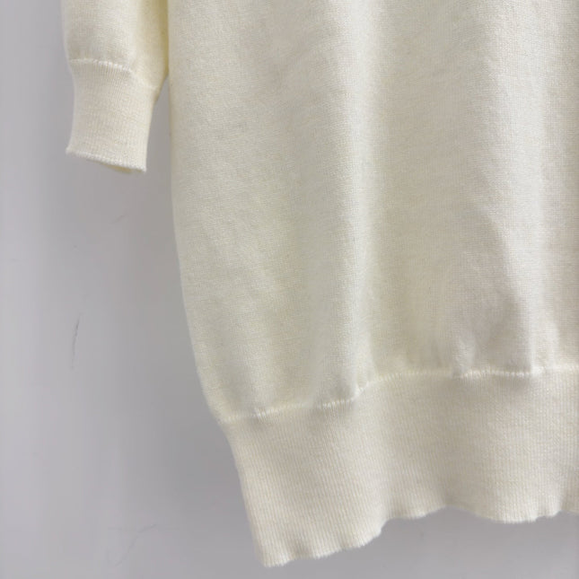 MIUMIU 26S KNIT POLO SWEATER 981