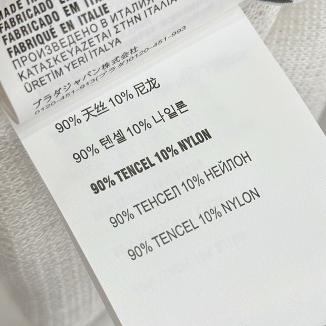 MIUMIU 26S SHORT-SLEEVED KNIT POLO SHIRT STYLE 1065