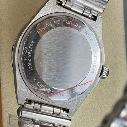 CHRONOMAT AUTOMATIC GMT 40 ALL STEEL WHITE DIAL