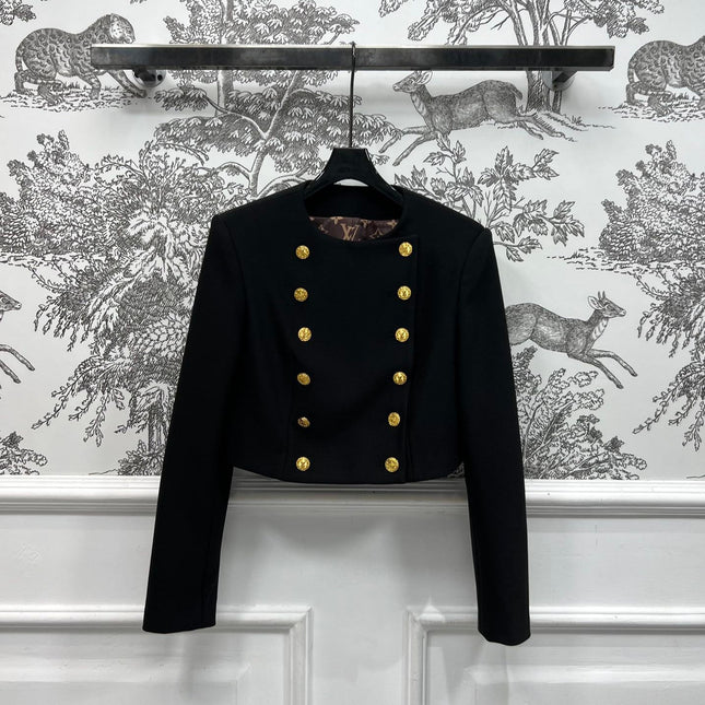 LV 25S ROUND NECK JACKET 263095