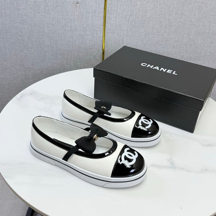 CHANEL 26S MARY JANE SNEAKERS IN WHITE CALFSKIN