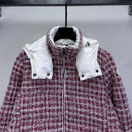 MONCLER 25S PLAID DOWN JACKET 440