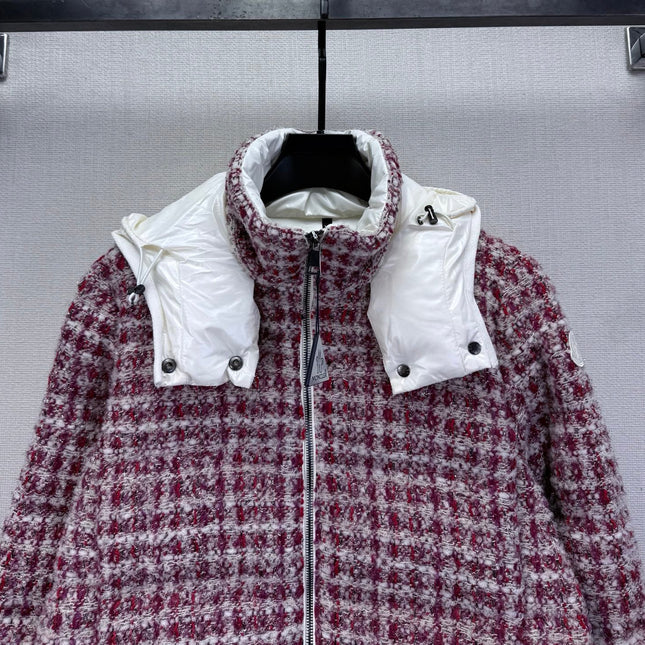 MONCLER 25S PLAID DOWN JACKET 440