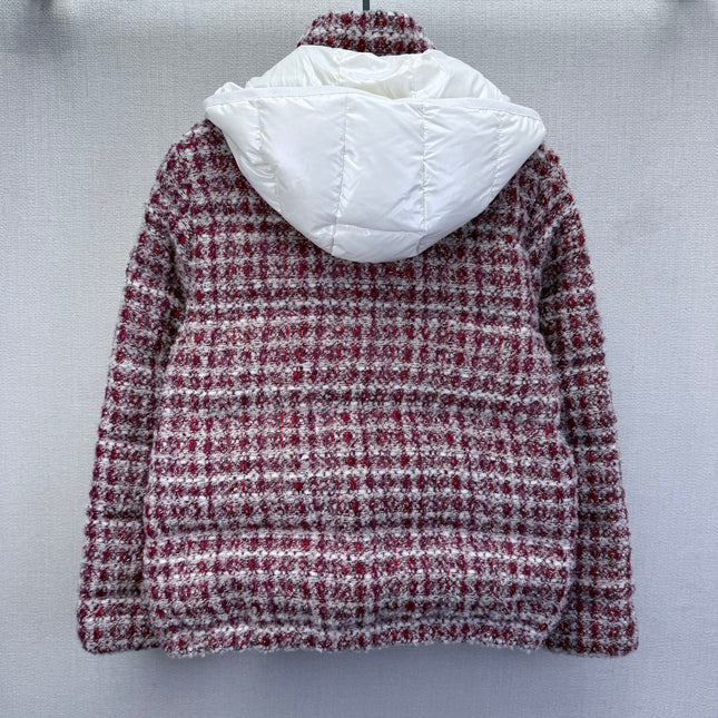 MONCLER 25S PLAID DOWN JACKET 440