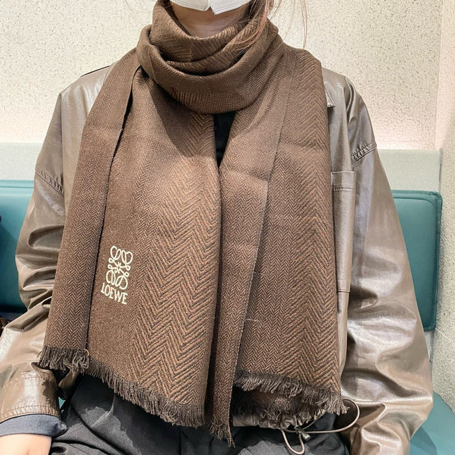LOEWE 26S SCARF 180 IN CASHMERE 525876