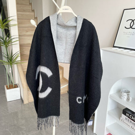 CHANEL 26S SCARF 200 IN CASHMERE 509404