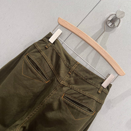 Loewe 25 Straight Wide-leg Jeans Cotton