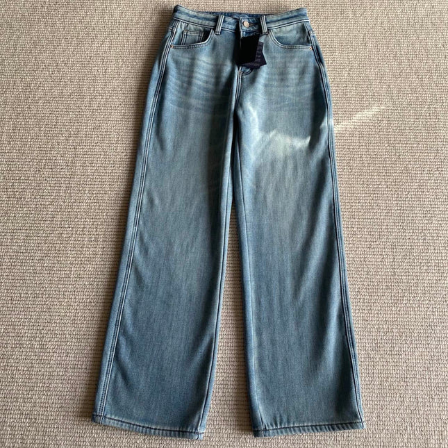 PRADA 25S SHERPA-LINED JEANS 431