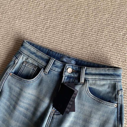 PRADA 25S SHERPA-LINED JEANS 431