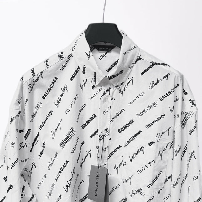 BALENCIAGA 26S LONG SLEEVE SHIRT 123