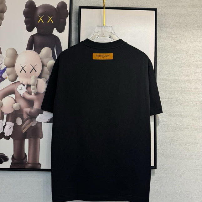 LV BLACK COTTON T-SHIRT 238913