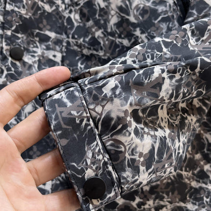 LV BLACK MIX WHITE MONOGRAM JACKET 239557
