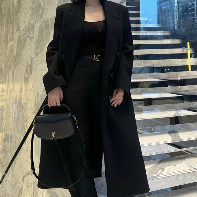 YSL 25S LONG CASHMERE COAT STYLE 33