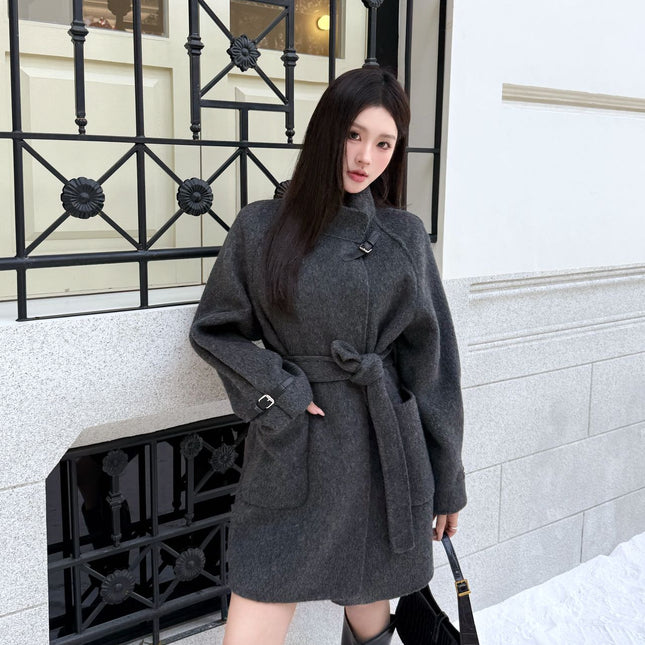 HERMES 25S CROPPED STAND-COLLAR JACKET 445