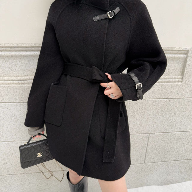 HERMES 25S CROPPED STAND-COLLAR JACKET 443