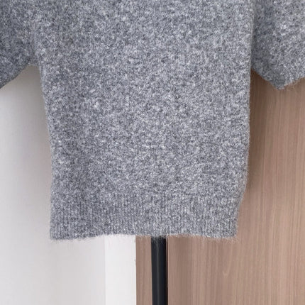 PRADA 25S SHORT-SLEEVE KNIT TOP 394
